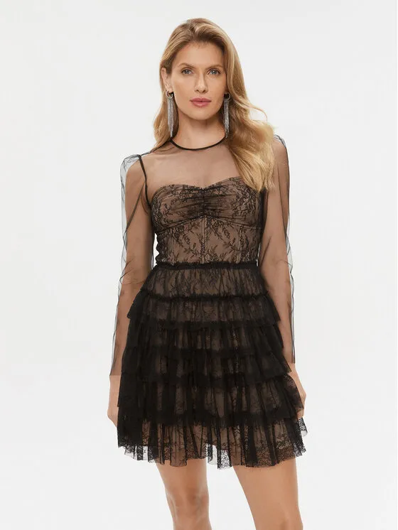 Φόρεμα κοκτέιλ · Μαύρο · Mini