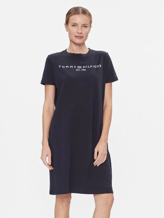 Φόρεμα καθημερινό · Σκούρο μπλε · Mini