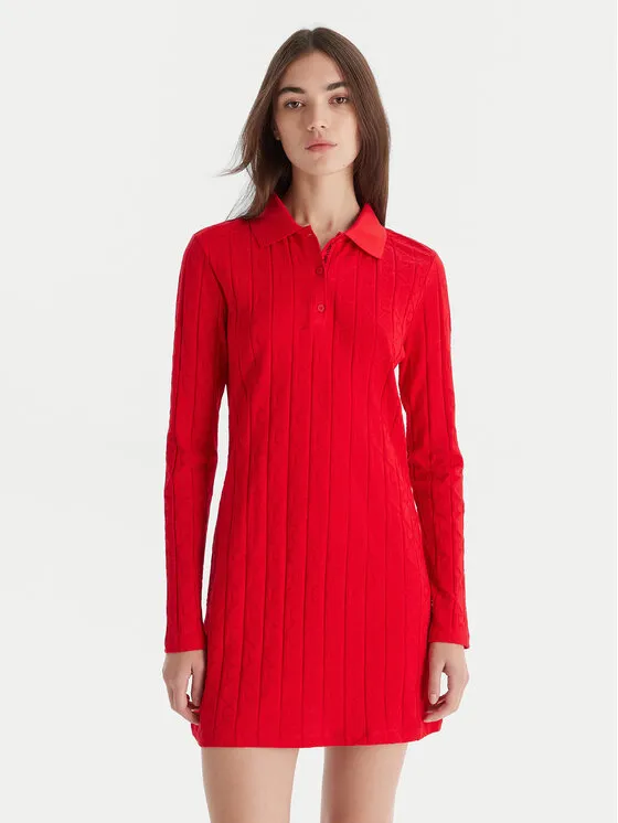 Φόρεμα καθημερινό · Κόκκινο · Mini