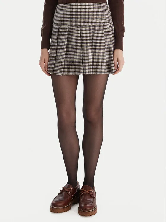 Φούστα mini · Καφέ