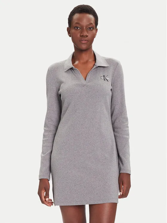 Φόρεμα καθημερινό · Γκρι · Mini