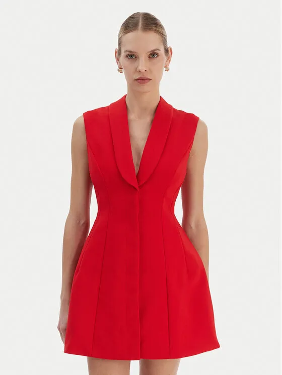 Φόρεμα κοκτέιλ · Κόκκινο · Mini