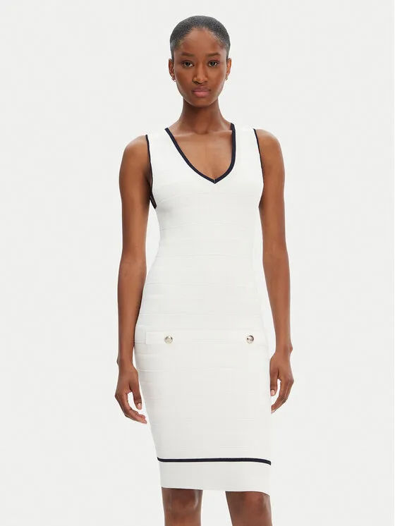 Φόρεμα καθημερινό · Εκρού · Mini