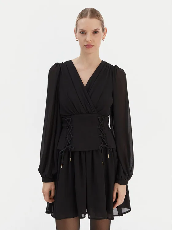 Φόρεμα κοκτέιλ · Μαύρο · Mini