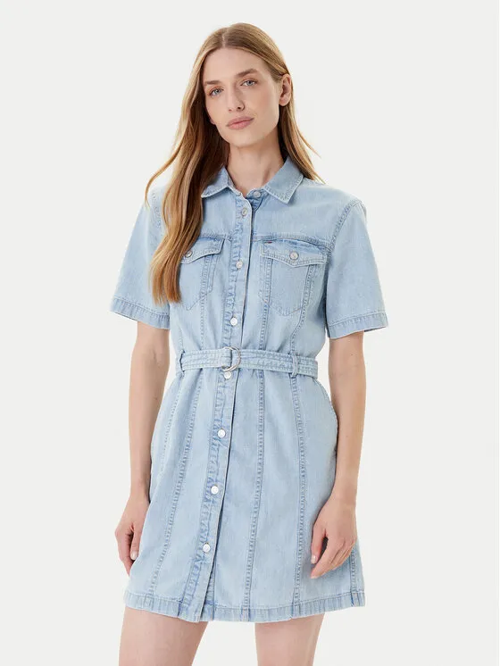 Φόρεμα τζιν · Μπλε · Mini