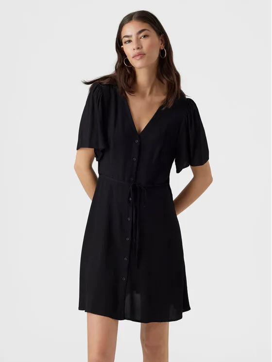 Vero Moda Φόρεμα καλοκαιρινό · Μαύρο · Mini