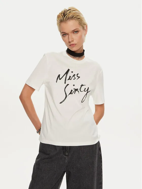 Miss Sixty T-Shirt · Λευκό