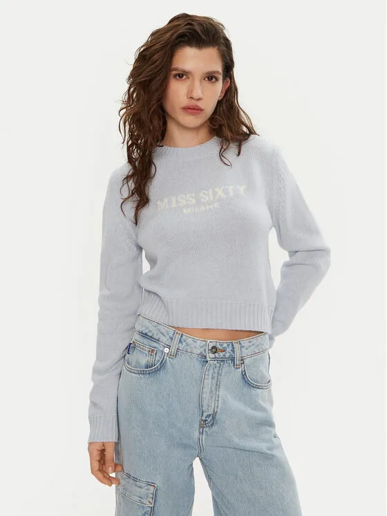 Miss Sixty Πουλόβερ · Γαλάζιο · Regular Fit