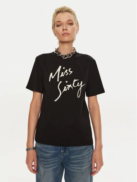 Miss Sixty T-Shirt · Μαύρο