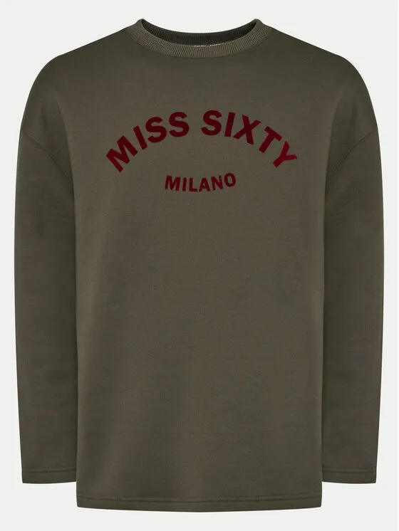 Miss Sixty Μπλούζα · Χακί · Relaxed Fit