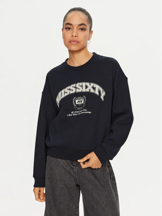 Miss Sixty Μπλούζα · Σκούρο μπλε · Regular Fit