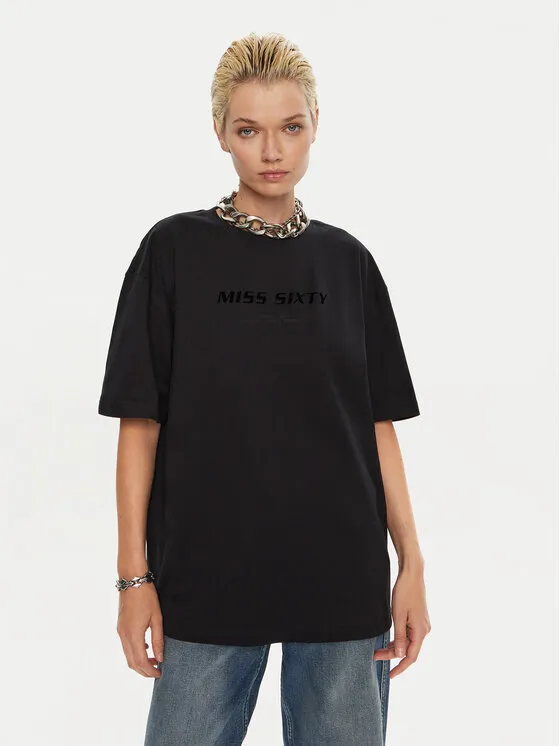 Miss Sixty T-Shirt · Μαύρο