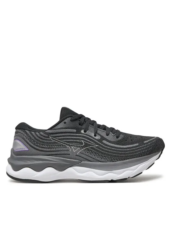 Mizuno Παπούτσια για Τρέξιμο Wave Skyrise 4 J1GD230922 Μαύρο