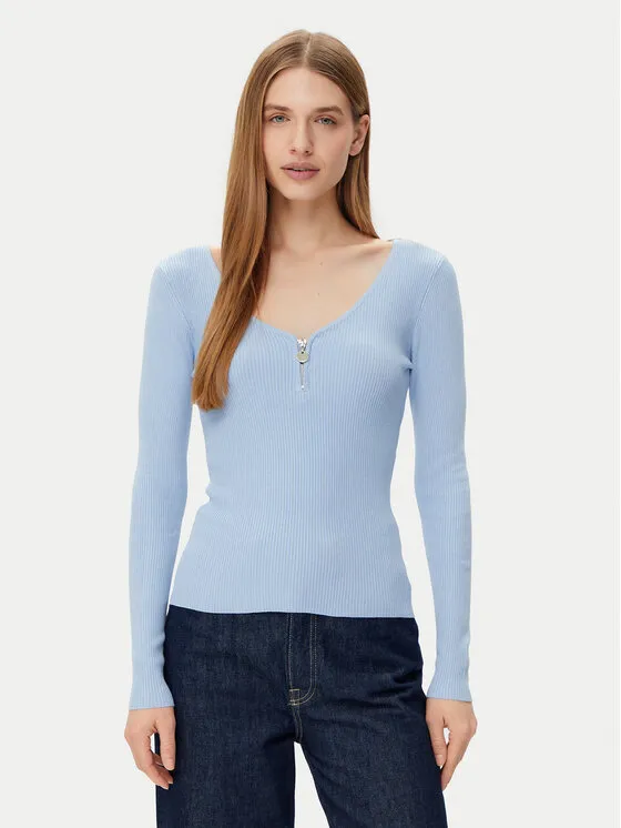 Πουλόβερ · Γαλάζιο · Regular Fit