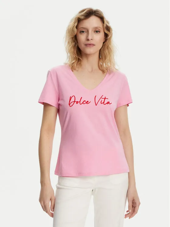 T-Shirt · Ροζ