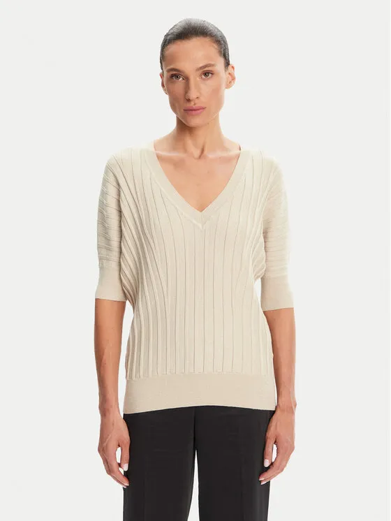 Πουλόβερ · Μπεζ · Regular Fit