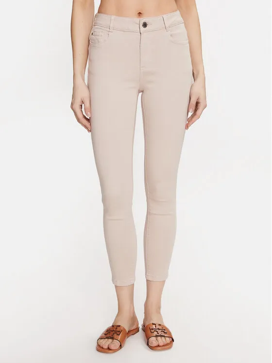 Morgan Τζιν · Μπεζ · Skinny Fit