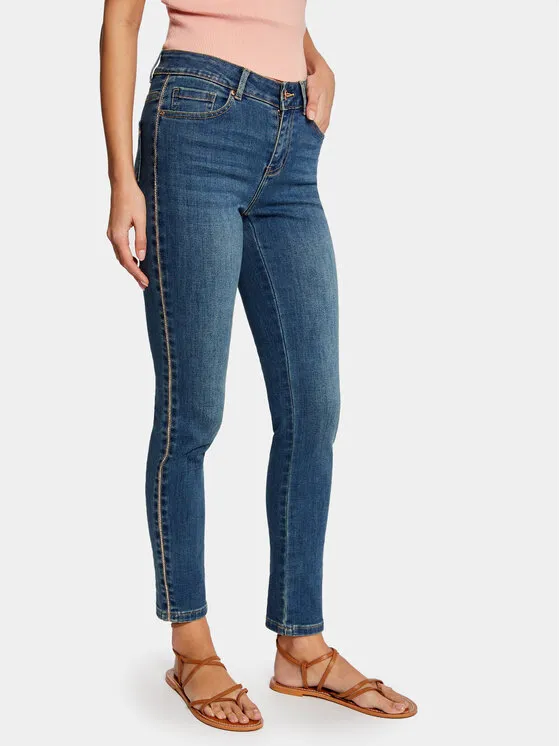 Morgan Τζιν · Μπλε · Slim Fit