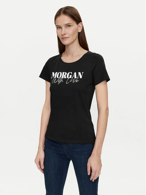 Morgan T-Shirt · Μαύρο
