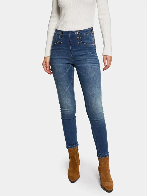 Morgan Τζιν · Μπλε · Skinny Fit