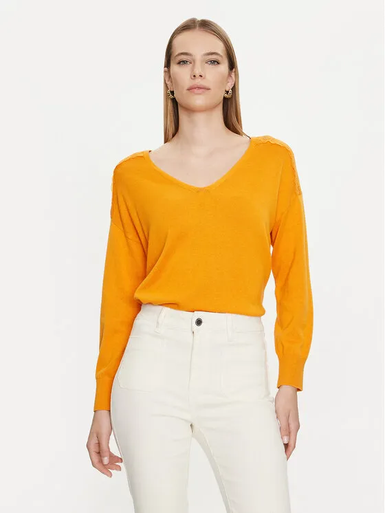 Morgan Πουλόβερ · Πορτοκαλί · Regular Fit
