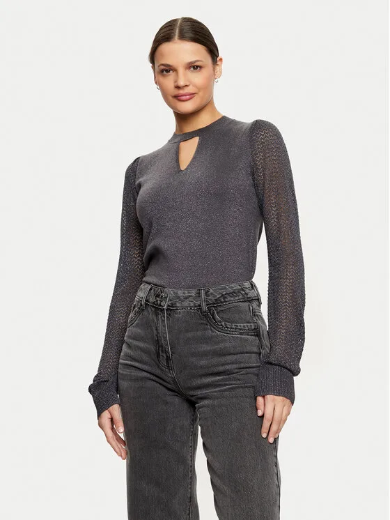 Πουλόβερ · Γκρι · Regular Fit