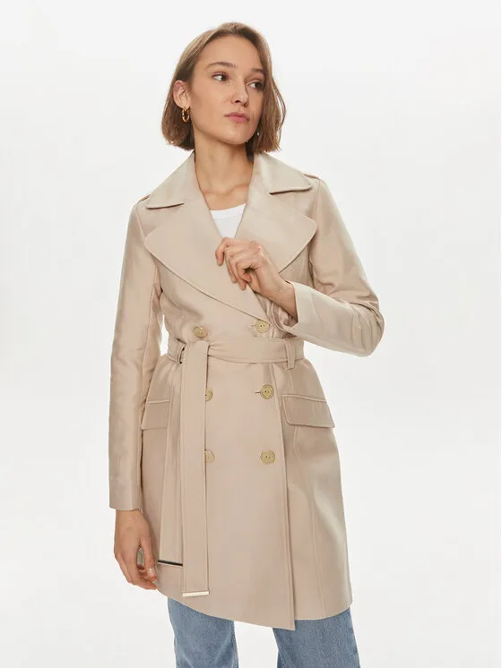 Παλτό μεταβατικό · Μπεζ