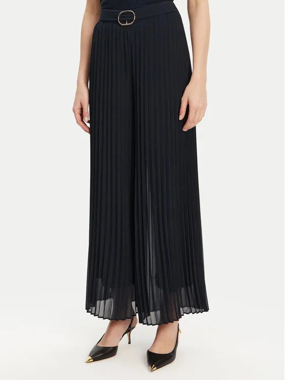 Morgan Παντελόνι Palazzo · Σκούρο μπλε · Regular Fit
