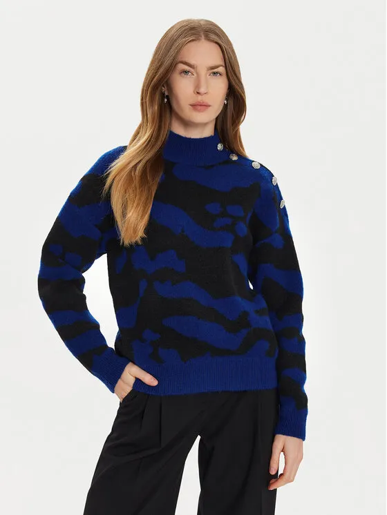 Πουλόβερ · Μπλε · Regular Fit