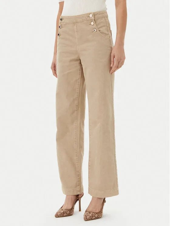 Παντελόνι υφασμάτινο · Μπεζ · Regular Fit
