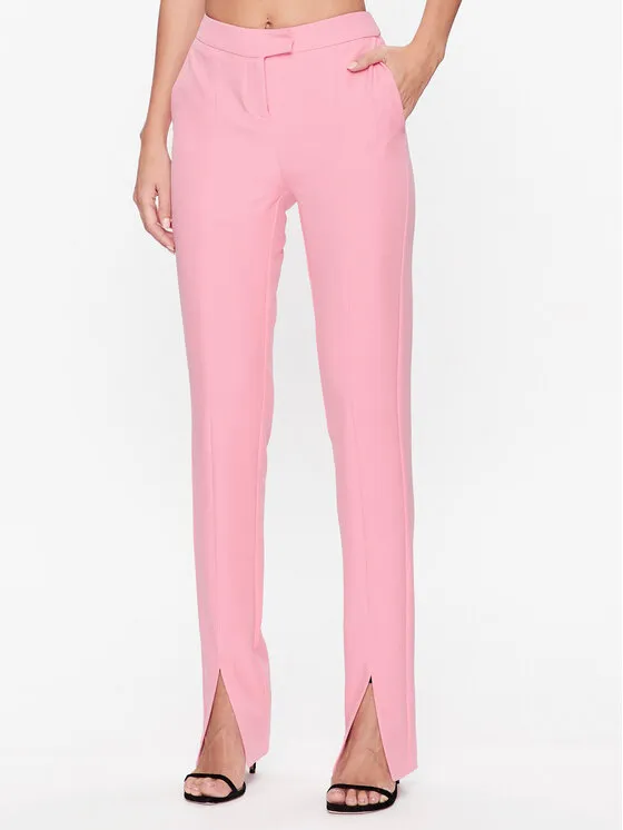 Morgan Παντελόνι υφασμάτινο · Ροζ · Slim Fit