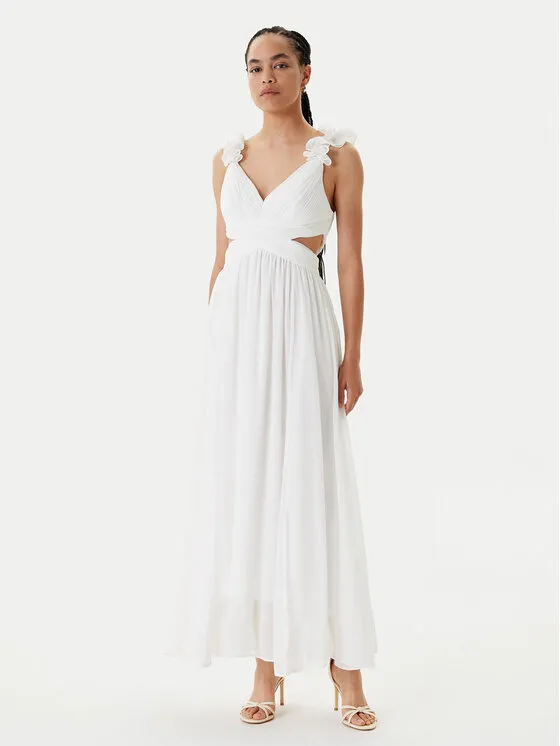 Φόρεμα βραδινό · Λευκό · Maxi