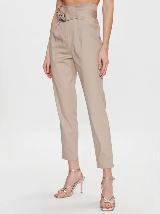 Morgan Παντελόνι υφασμάτινο · Μπεζ · Regular Fit