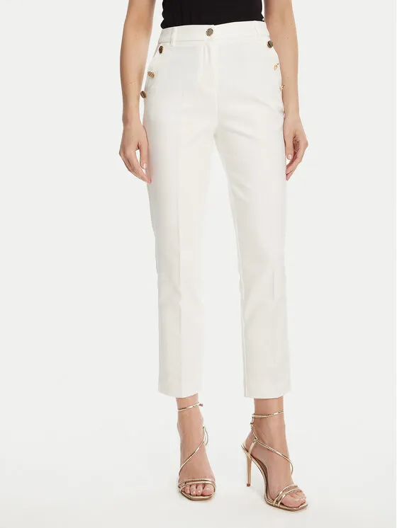 Παντελόνι chino · Λευκό · Slim Fit