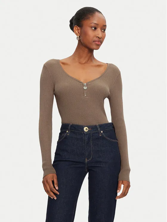 Morgan Πουλόβερ · Μπεζ · Regular Fit