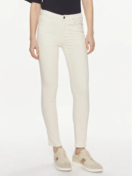 Morgan Τζιν · Εκρού · Slim Fit