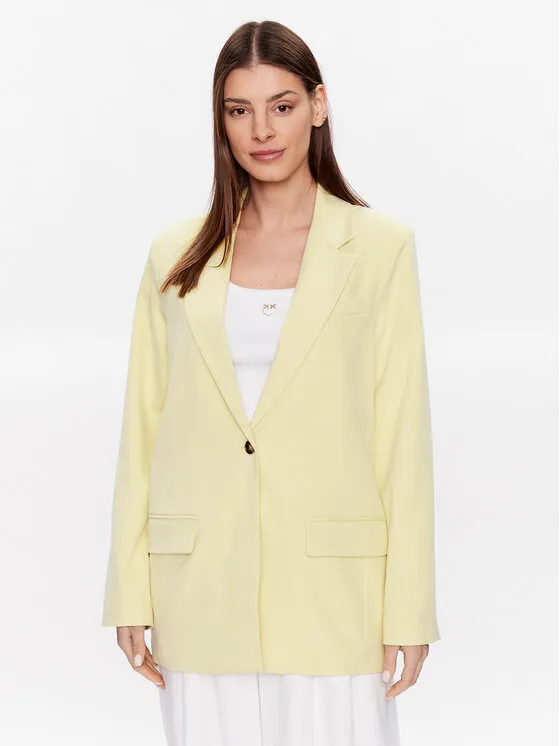 Moss Copenhagen Σακάκι · Κίτρινο · Regular Fit