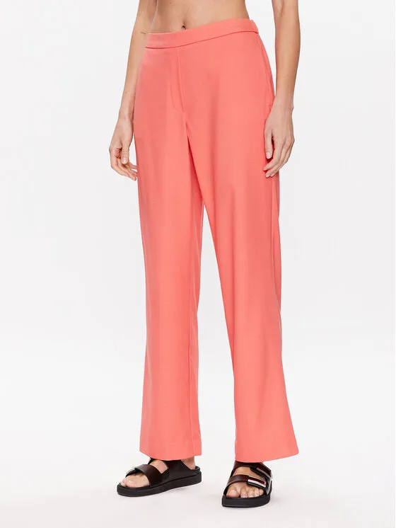 Moss Copenhagen Παντελόνι υφασμάτινο · Ροζ · Regular Fit