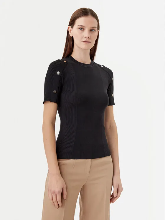 Motivi Πουλόβερ · Μαύρο · Slim Fit