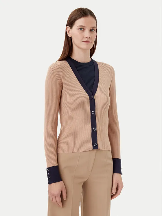 Motivi Ζακέτα · Μπεζ · Slim Fit
