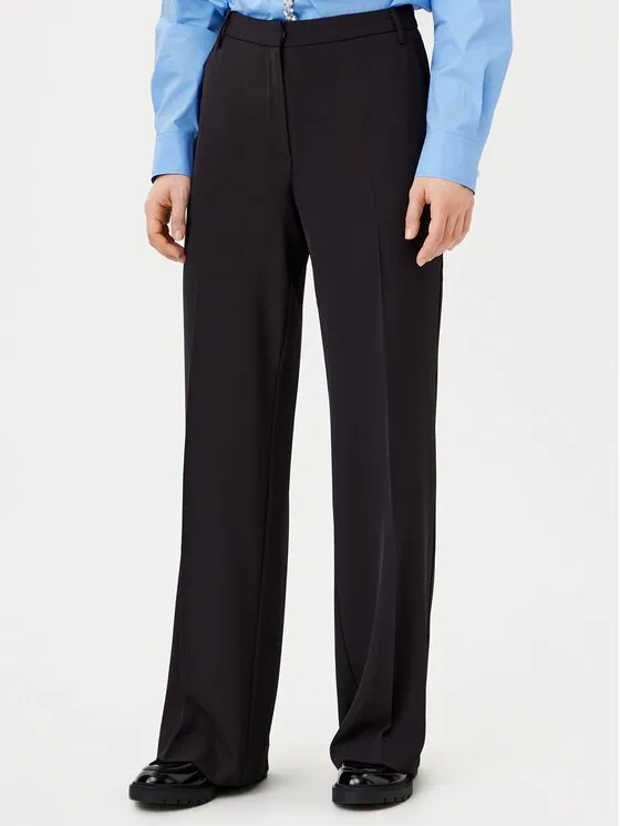 Motivi Παντελόνι Palazzo · Μαύρο · Regular Fit