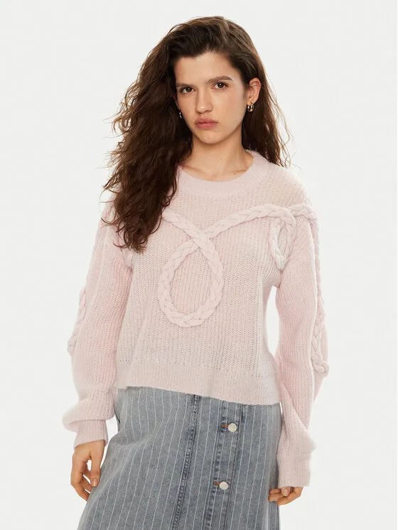 Munthe Πουλόβερ · Ροζ · Relaxed Fit