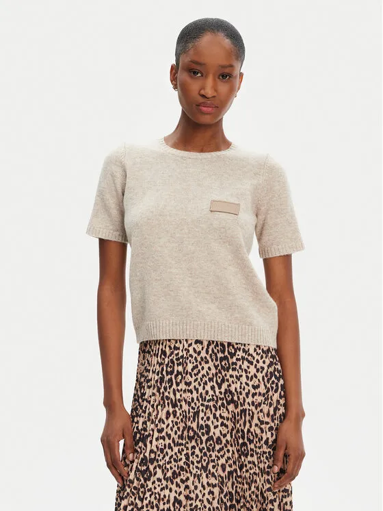Munthe Πουλόβερ · Μπεζ · Regular Fit