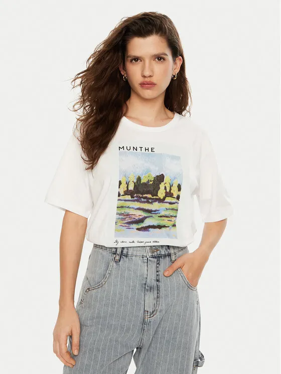 Munthe T-Shirt · Λευκό
