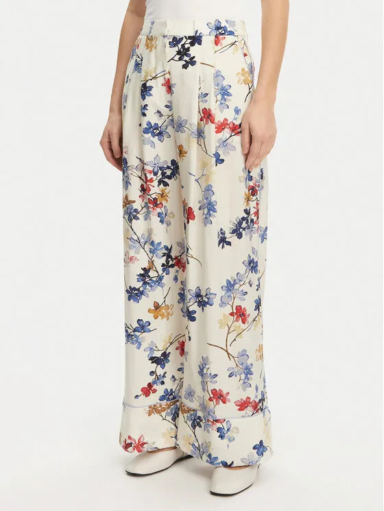 Munthe Παντελόνι Palazzo · Έγχρωμο · Relaxed Fit