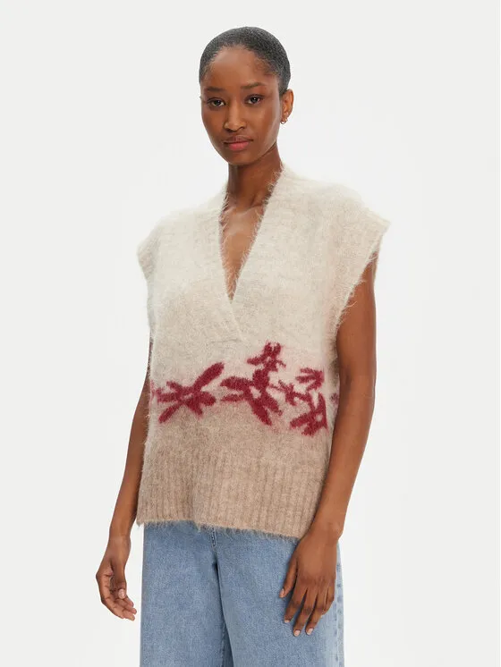 Munthe Πουλόβερ · Μπεζ · Relaxed Fit