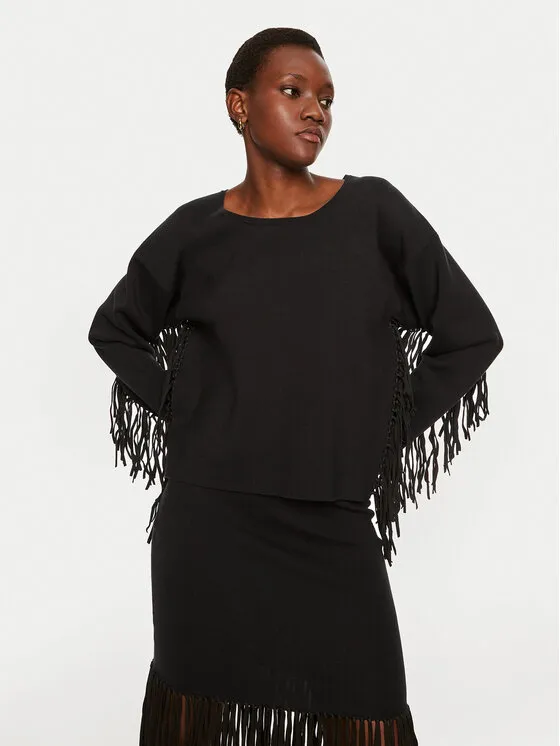 Munthe Πουλόβερ · Μαύρο · Regular Fit