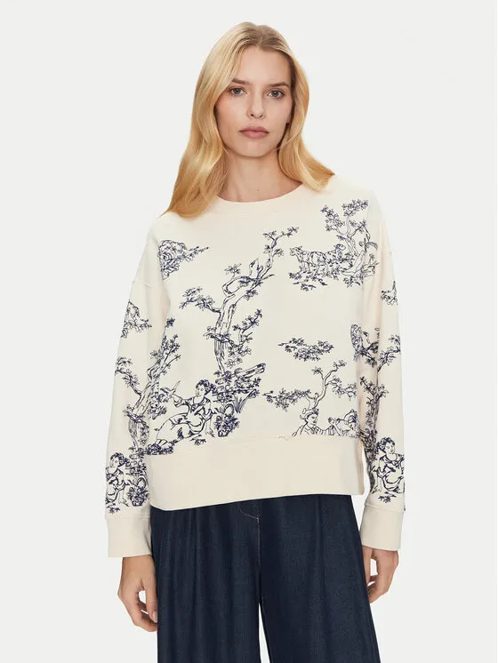 Munthe Μπλούζα · Μπεζ · Relaxed Fit