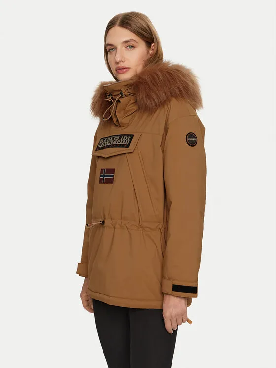 Napapijri Μπουφάν anorak · Καφέ