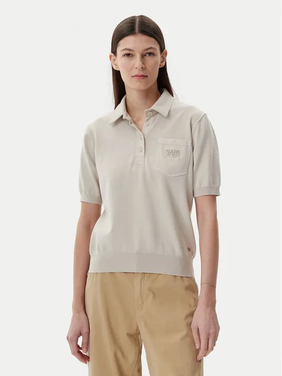 Napapijri Polo · Μπεζ